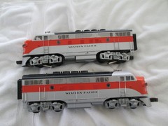 MTP Premier Western Pacific 20-2056-0 F3 AA Diesel 3-Rail Horn WP 801 803