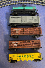 Locomotive, Cars, Track, Transformer, N Scale Train Lot CN 146 Railroad WORKS 4