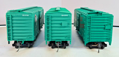 Vntg HO Athearn Great Northern Diesel Loco Tested Lot of 3 Boxcars Sept Numbers