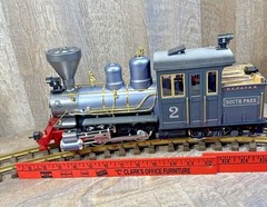 LGB 21252 DSP&PRR Forney South Park Steam Locomotive Queen Mary 0-4-4T / G Scale