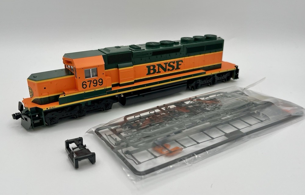 Kato Burlington Northern Santa Fe SD40-2 Snoot Nose HO Scale New DCC Ready