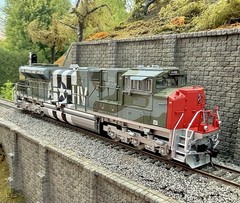HO BLI EMD SD70ACe Gabreski Fantasy Paint USAAF #6418 Paragon 4 DC/DCC Ready