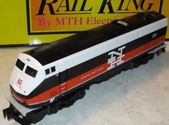 MTH Rail King New Haven Genesis Diesel Engine #229 – 3.0 – Onboard DCC Runs Good