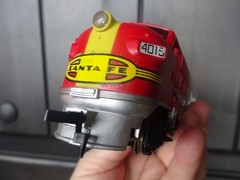 TYCO SANTA FE HONG KONG 4015 LOCOMOTIVE tested works Headlight too