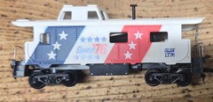 Tyco 1776 Alco 430 244 Powered Lighted Diesel Spirit Of 76 with Caboose