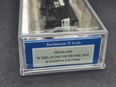 N scale 61291 DIESEL W/8WHEEL DRIVE GP 50 NORFOLK & SOUTHERN NIB READ