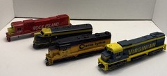 Lot Of Tyco/ Bachman Model Trains *UNTESTED* See Photos For Condition