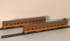 AHM Rivarossi HO Illinois Central FM C-Liner Diesel Locomotives 4022 w/ (3) Cars