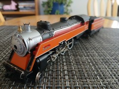Vintage HO scale Mehano Souther Pacific Sunbeam 4-6-2 Steam Locomotive
