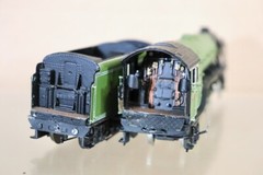 DJH K33 KIT BUILT LNER 4-6-2 CLASS A2 LOCOMOTIVE 529 PEARL DIVER nv