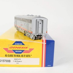 Athearn Genesis HO Scale Santa Fe F-3B Phase 4 Diesel Locomotive G15700B