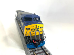Bachmann Spectrum HO 86013 CSX GE Dash 8-40CW Wide Cab Diesel- DCC