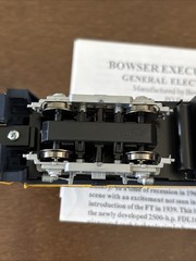 Bowser 691-23120 Santa Fe Executive Line GE U-25B #6606 New