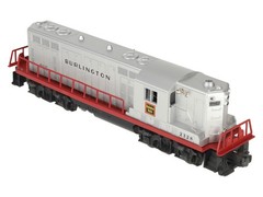 Lionel 2328 Vintage O Burlington GP-7 Powered EMD Diesel Locomotive
