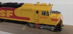Athearn Genesis HO ATHG67658 F45 Santa Fe #5957 Kodachrome Tsunami Sound DCC/DC