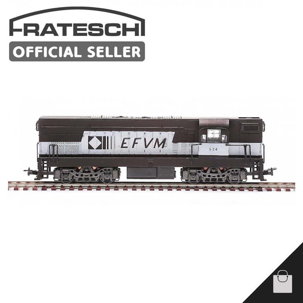 Frateschi Electric Locomotive G12 CVRD 3014 HO Miniature Brazilian Train 1:87