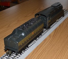 Rail King MTH Pennsylvania #3768 K4s Torpedo 4-6-2 O Locomotive 30-1118-1 VIDEO