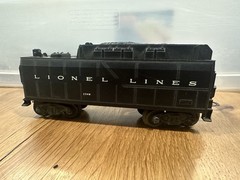 Lionel 234W Lionel Lines Tender O Gauge Postwar HOLLOW no whistle