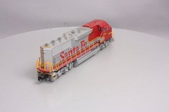 Atlas 1282-6 O Santa Fe GP60M Diesel Locomotive w/TMCC #156 – 3 Rail LN/Box