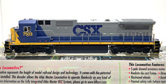 HO ATLAS 9604 MASTER DASH 8-40C CSX # 7503 DC DCC DUAL MODE DECODER