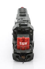 Athearn Genesis GP40-2 | Cotton Belt SSW 7257 | Custom DCC | ATHG40926