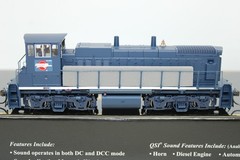 Atlas Master HO MP Missouri Pacific MP15DC Diesel Locomotive No # DCC Sound NOS