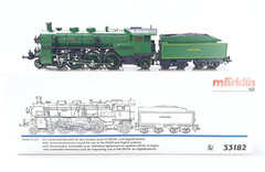 Marklin AC HO 1:87 Bavarian K.BaySts.B. S 3/6 “INSIDER TOUR” STEAM LOCOMOTIVE MB