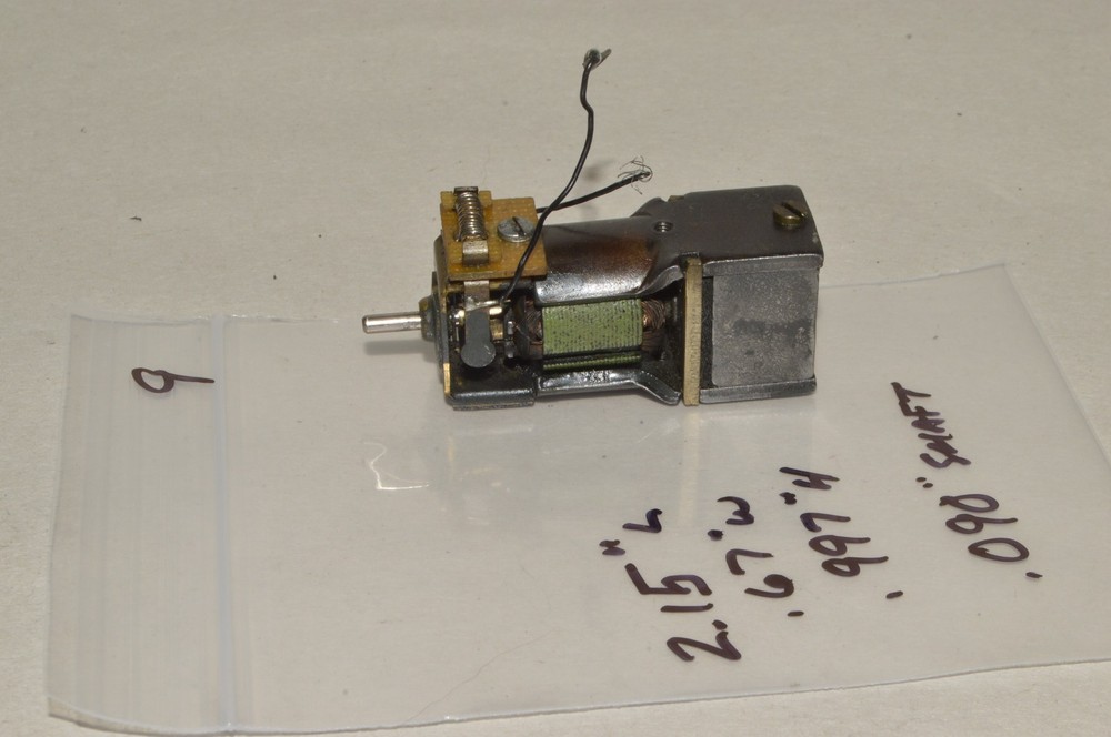 HO scale steam locomotive PARTS motor #9 5-pole