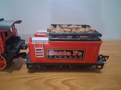 New Bright G Santa Fe Express 189 Battery Operated Locomotive And Tender