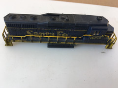 Santa Fe Diesel Locomotive Shell 3282 See Notes N Scale Trains