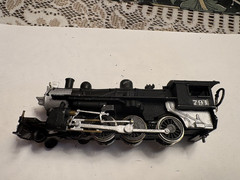 Vintage Varney 4-6-0 Diecast Metal Steam Locomotive Boston&Maine – no tender