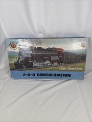 Vintage Bachmann Great Northern #1257 2-8-0 Consolidation Steam Locomotive