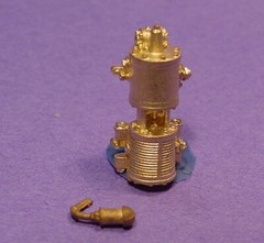 O/On3/On30 9-1/2″ AIR PUMP WITH STRAINER WISEMAN BACK SHOP BRASS PART BS-088