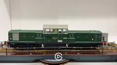 Heljan 1719 Class 17 D8558 BR Green Yellow Panels DCC Ready 8 Pin LED Lights
