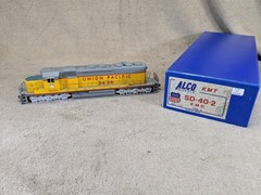 ALCO Models HO Brass D-166 SD-40-2 E.M.D. Diesel Locomotive Union Pacific #3436