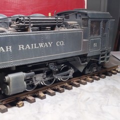LGB Uintah Railway Co. Steam Locomotive No. 51 2-6-6-2 G Scale Light