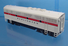 RL HO BRASS ORIENTAL LIMITED CB&Q BURLINGTON F3B PHASE II/III DIESEL LOCOMOTIVE