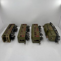 Lionel 266E Set 254E 610 612 Electric Locomotive Olive Green Prewar O Pullman