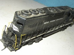 ALCO Model Brass D-143 LB GP-40L Dynamic Brakes New York Central #3052