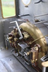 3 1/2 inch Gauge Manning Wardle 2-6-2T STEAM LOCOMOTIVE TRACTION MODEL ENGINE