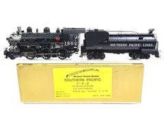 Precision PSC SP 2-6-0 M-6 Southern Pacific #1802 HO Brass Model #17370-1