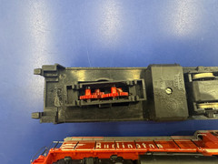 4pc Lot Mantua Tyco AHM Life like Diesel Steam Locomotives Fix/Parts