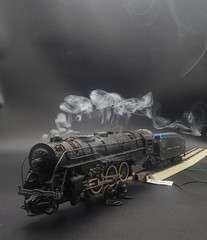 Vintage American Flyer 326 NYC 4-6-4 Hudson Locomotive W/Large Motor & Air Horn