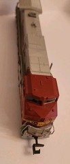 Kato N Scale C44-9W Diesel Engine Santa Fe #606