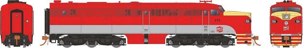 Rapido 23556 HO Alco PA1 – ESU LokSound and DCC Missouri-Kansas-Texas #151A