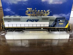 Athearn Genesis ATHG71215 CSX SD70M – HO, DCC Tsunami 2 Sound