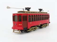 O 3-Rail MTH 30-2512-1 Brill Semi Convertible Electric Trolley #212 w/Sound