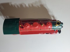 ho Bachman #1225 Red 0-6-0 Steam Locomotive – w/Light – Refurb – DC – Runs Good