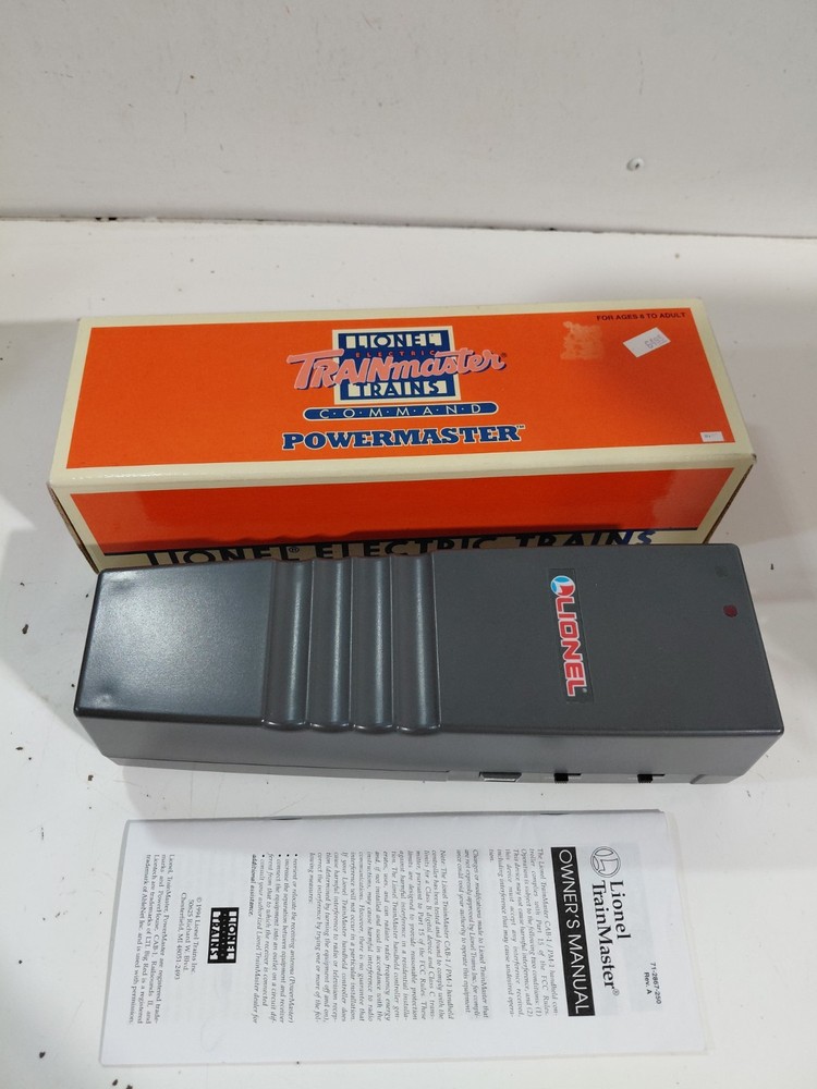 Lionel 6-12867 O Gauge Model Railroad Trainmaster Command Base w/Box