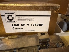 Oriental Limited BRASS HO EMD GP9 1750HP Chip nose & EMD Gp35 2500 Low Hood Lot